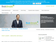 Tablet Screenshot of firstclimate.com